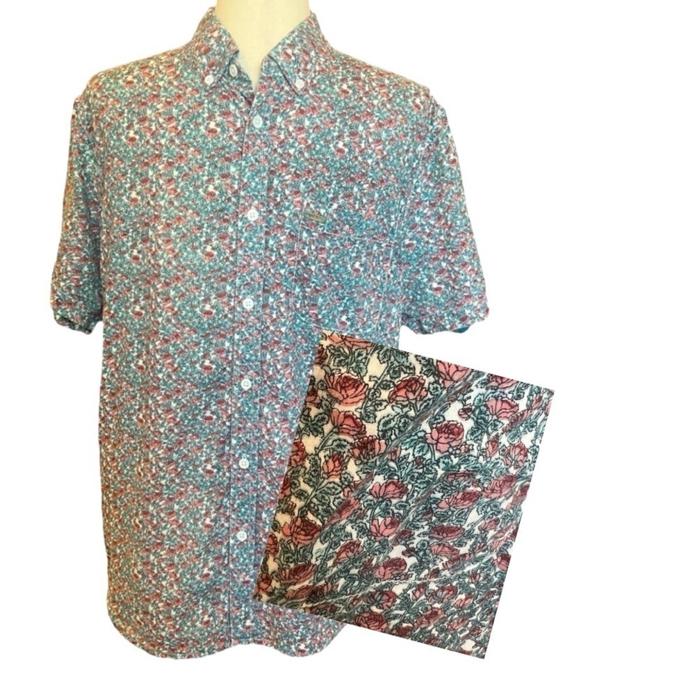 Penny Stock‎ “The Penny Label” Button Down Shirt Medium Revolve Floral Bloomcore